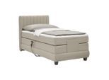 Boxspringbett Dixon Cappuccino Ca. 90x200cm 90/200 cm Cappuccino