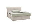 Boxspringbett Belano Beige Ca. 180x200cm 180/200 cm Beige