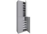 Schuhschrank Lona 2xl 10 Dt 70/220/40 cm