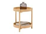 Beistelltisch Viva Naturmaterialien, Holzwerkstoff 42,5/47/42,5 cm