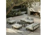 Gartenlounge Cherry 6-teilig 265/73,5/265 cm