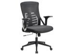 Drehstuhl Schwarz Schwarz Ca. 65x104x65cm Netz Schwarz