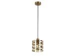 Hängeleuchte Silvain Messingfarben Max. 40 Watt 17/120 cm