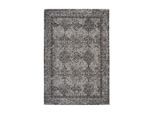 Flachwebeteppich Iglesia 300 Grau / Schwarz 200/290 cm