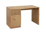Schreibtisch Hugo 120/60/75 cm Eiche Artisan