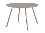 Esstisch Milan Grau Metall, Holzwerkstoff 110/75 cm