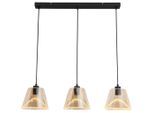 Led-hängeleuchte Jom Schwarz/bernstein Max. 18 Watt 79/19/120 cm