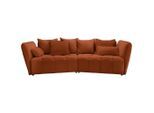 Boxspringsofa Sofi Rostfarben Rostfarben Textil