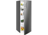 HANSEATIC Kühlschrank, Energieeffizienz: E (A-G), silber (edelstahl optik), B:54,4cm H:142,6cm T:55,6cm, Kühlschränke, inkl. 3 Jahre Herstellergarantie