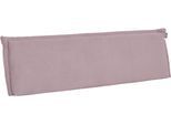Rückenkissen PAIDI "Cord in verschiedenen Ausführungen, Relaxkissen, 90/120/140 cm Breite", rosa (misty rose), B:10cm H:40cm L:141cm, Polyester, Funktionskissen, Rückenlehne für Bett und Sofa, abnehmbarer und waschbarer Bezug