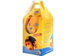 Kuscheltier HEUNEC "Bär Pusti inklusive Pustefix Seifenblasen", gelb, Plüschfiguren, KinderH:22cm, Polyester, Kuscheltier, H:22cm