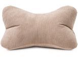 Nackenkissen GÖZZE "Capri Cord", creme, B:40cm H:19cm L:25cm, Polyester, Funktionskissen