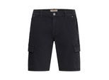 Cargojeans BLEND "Cargoshorts BHBlizzard", Herren, Gr. L, N-Gr, schwarz, Obermaterial: 74% Baumwolle CO. 24% Polyester PES. 2% Elasthan EL., Jeans
