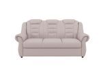 Livetastic , Hellgrau , Textil , 196x102x101 cm , Made in EU , Hocker erhältlich, Rücken echt, Armteil links, Armteil rechts ,