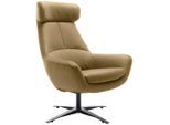 Trendmanufaktur , Hellbraun , Leder , Echtleder , Anilinleder , 81x112x83 cm , Made in EU , Lederauswahl, Stoffauswahl , Esszimmer, Esszimmerstühle, Polsterstühle