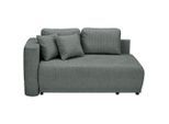 Mid.you , Grau , Textil , Füllung: Schaumstoff , 93x73x171 cm , Made in EU , Stoffauswahl, Liegefunktion, seitenverkehrt erhältlich, Schlafen auf Sitzhöhe ,