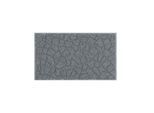 Grund , Anthrazit , Textil , Steine , rechteckig , 65x115 cm , Oeko-Tex® Standard 100, Made in Europe ,