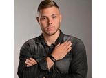 Armband ADELIA´S "Herren Armband – Lederarmband aus Leder 21 cm", schwarz, Armbänder, Herren, 21cm, Leder, Armband, Ein Geschenk, das Freude macht