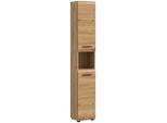 Mid.you , Eiche Artisan , Holzwerkstoff , Holzoptik , 4 Fächer , 30x185x30 cm , FSC MIX , stehend ,