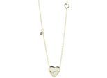 Kette mit Anhänger ADELIA´S "Damen 925 Silber Halskette mit Anhänger unbekannt cm", silber, Halsketten, Damen, unbekannt, Silber 925 (Sterlingsilber)