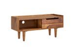 Mid.you , Sheeshamfarben , Holz , Sheesham , massiv , 95x44x34 cm , stehend, handgemacht ,