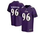 Footballtrikot FANATICS "Fanatics Trikot Baltimore Ravens NFL Core Foundation Jersey", Herren, Gr. L, lila (mehrfarbig), 100% Polyester, Trikots