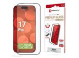DISPLEX Displayschutzglas "Premium Glass Screen Protector mit EASY-ON MountMaster", schwarz, transparent, B:9,3cm H:1,3cm T:20,5mm, Displayfolien, Displayschutzfolie, Schutzfolie, Bildschirmschutz, kratz- & stoßfest, Displayschutzglas