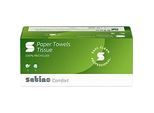 Satino Falthandtücher Comfort, 2-lagig, C-Falzung, L 320 x B 250 mm, 100 % Recycling-Papier, hochweiss, 3072 Blatt