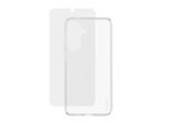 CARE BY PANZERGLASS Displayschutzglas "2-in-1 Bundle Screen Protector + Case", transparent, B:11cm H:2cm T:19,5mm, Displayfolien, Displayschutzfolie, Schutzfolie, Bildschirmschutz, kratz- & stoßfest, Displayschutzglas