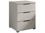 Boxxx Nachtschrank, Kaschmir, Kunststoff, 3 Schublade(n) Schubladen, 46x61x42 cm, Schlafzimmer, Nachttische