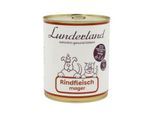 Lunderland Reinfleisch-Dose Rindfleisch mager 6x800 g