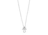 Kette mit Anhänger ADELIA´S "Damen 925 Silber Halskette mit Anhänger Engel unbekannt cm", silber, Halsketten, Damen, Silber 925 (Sterlingsilber)