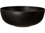 Schüssel SELTMANN WEIDEN "Liberty - Velvet Black", schwarz, B:28,2cm H:9,8cm L:28,2cm T:28,2cm Ø:28,2cm, Porzellan, Schüsseln, Schüssel, Schale rund, 28 cm
