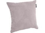 Dekokissen PAIDI "Cord in verschiedenen Ausführungen, Polyester, 60/40x40 cm", misty rose, unifarben, B:40cm H:10cm L:40cm, Polyester, Dekokissen_Sitzkissen_Kissenhüllen, Zierkissen mit Füllung, abnehmbarer und waschbarer Bezug