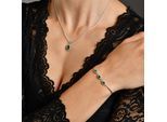 Armband ADELIA´S "Damen Armband aus 925 Silber mit Zirkonia 17+3 cm", silber, Armbänder, Damen, 20cm, Silber 925 (Sterlingsilber), Armband, Ein Geschenk, das Freude macht
