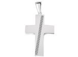Kettenanhänger ADELIA´S "stylischer Kreuz Anhänger aus 925 Sterling Silber", silber, Schmuckanhänger, Damen, Silber 925 (Sterlingsilber), Kettenanhänger