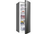 HANSEATIC Gefrierschrank, Energieeffizienz: D (A-G), silber (silberfarben), B:54cm H:143cm T:60cm, Gefrierschränke, inkl. 3 Jahre Herstellergarantie, Topseller