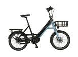 E-Bike PROPHETE "Urbanicer 3.8" Gr. 46, weiß, neutral, Elektrofahrräder, 46cm, 20 Zoll (50,80cm), E-Bike