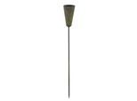 Gartenleuchte LUXFORM "Luxform Solar Torch Norwich, set of 2", schwarz, B:10,5cm H:6cm L:10,5cm, Leuchten, Gartenleuchte, LED-Fackellampe, Solarenergie, warmweiß, aus Metall, IP44