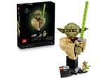 Konstruktionsspielsteine LEGO "Yoda Büste (75438), LEGO Star Wars™", bunt, Spielbausteine, Kinder, Kunststoff, Konstruktionsspielsteine