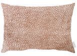 Dekokissen APELT "Toulouse", rose, unifarben, B:45cm H:10cm L:35cm, Chenille, Polyester, Dekokissen_Sitzkissen_Kissenhüllen, Chenille mit 3D Effekt