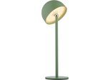 OTTO HOME Tischleuchte "Akku Tischlampe Gerrin Indoor Outdoor, magnetischer Flaschenaufsatz", grün, 1, Ø 11cm H: 34,4cm, Leuchten, Pilzlampe Flaschenaufsatz, Regulierung der Lichtstärke, Pilz, Lampe, Tischleuchte
