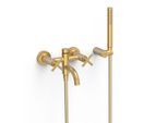 Tres Aufputz 2 Griffmischer für Wanne und Dusche Anti Kalk Messing Handbrause , 28317601OM 28317601OM