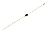 Armband ADELIA´S "Damen Armband aus Edelstahl 16 cm", schwarz (gold), Armbänder, Damen, 16cm, Edelstahl, Armband, Zum Verschenken – ideal zum einfach so