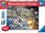 Puzzle RAVENSBURGER "Wieso? Weshalb? Warum? Auf der Weltraumstation", bunt, Puzzles, KinderB:49cm H:36cm, Pappe, Made in Germany, B:49cm H:36cm