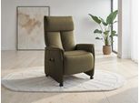 TV-Sessel SIT & MORE "Cremona Comfort Plus", olive, B:87cm H:114cm T:89cm, Sessel, TV-Sessel, bis 200 Kg belastbar, mit Herz-Waage Funktion