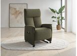 TV-Sessel SIT & MORE "Cremona Comfort Plus", olive, B:87cm H:121cm T:89cm, 100% Polyester, Sessel, TV-Sessel, bis 200 Kg belastbar, mit Herz-Waage Funktion
