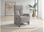 TV-Sessel SIT & MORE "Cremona Comfort Plus", silber, B:87cm H:116cm T:89cm, 100% Polyester, Sessel, TV-Sessel, bis 200 Kg belastbar, mit Herz-Waage Funktion
