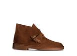 Diese Clarks Desert Boots sind aus hochwertigem Wildleder gefertigt. Die Innenseite der Schuhe ist aus Leder, wodurch sie wunderbar weich und atmungsaktiv sind. Die Kreppsohle bietet hervorragenden Halt und Dämpfung, so dass Sie den ganzen Tag bequem laufen können. Marke: ClarksModellname: Desert BootKategorie: HerrenschuheMaterialien: WildlederFarbe: Cola Wildleder (braun)