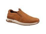 Hush Puppies Cole Leren Heren Tan Loafers
